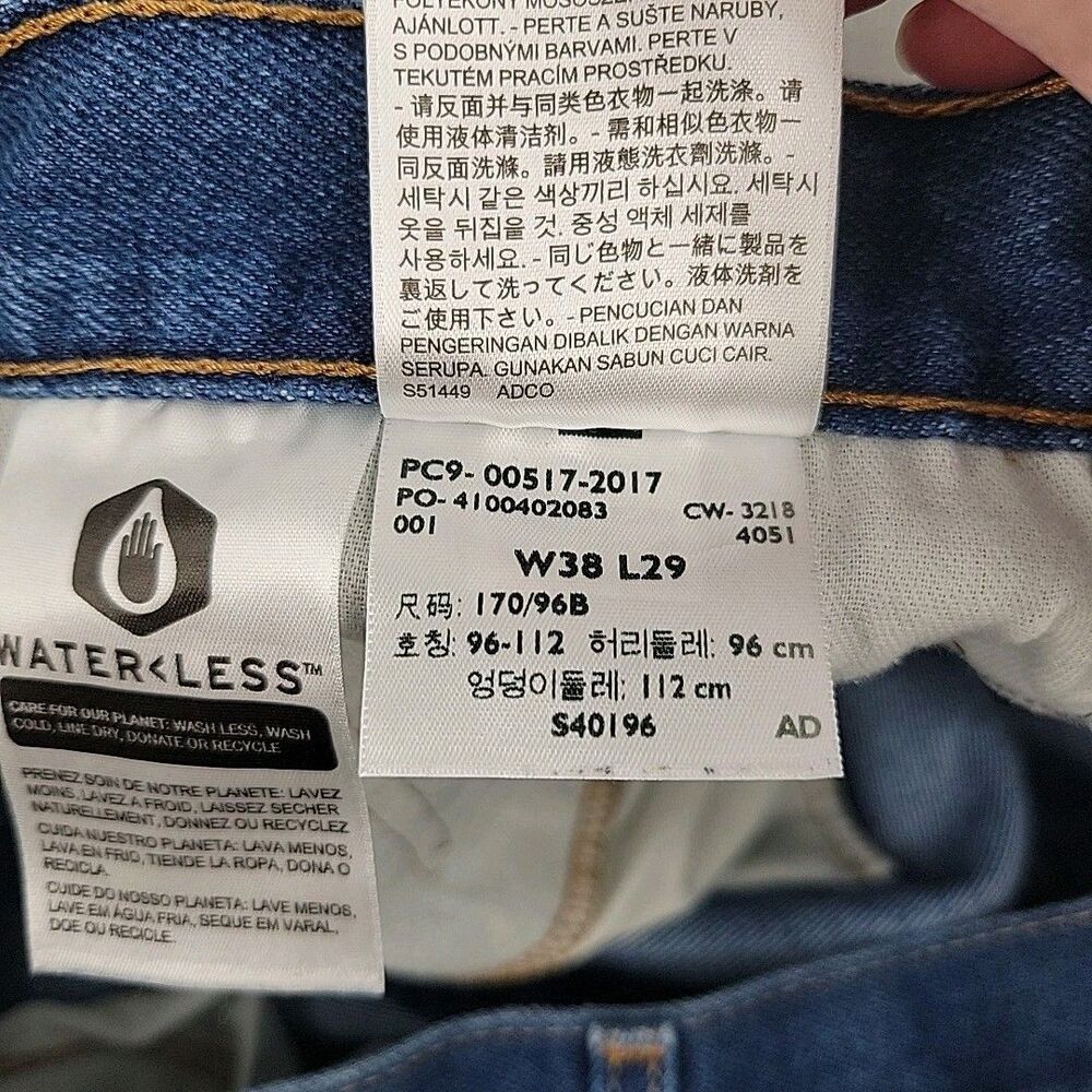 Levis 517 Mens Jeans Measures Size 36x27 Boot Cut Probably Hemmed Nice - Picture 14 of 14